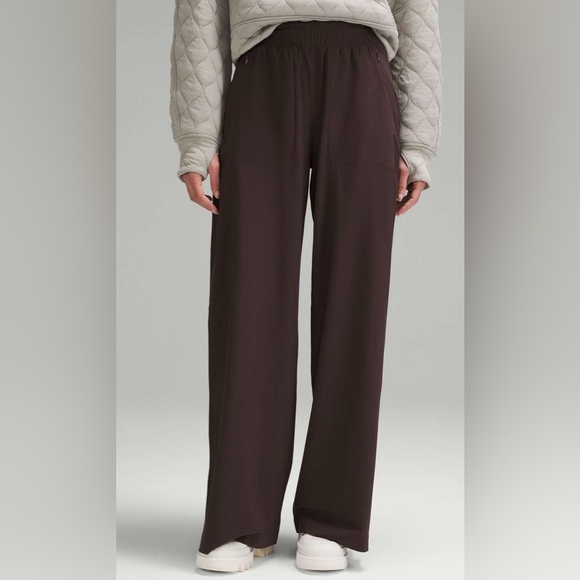 Lululemon Swift Wide-Leg Mid-Rise Pant *Full Length- Espresso/ Size 0 - Picture 1 of 9